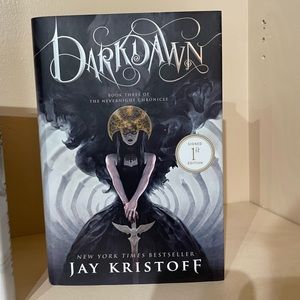 Darkdawn Jay Kristoff Signed First 1st Edition Hardcover